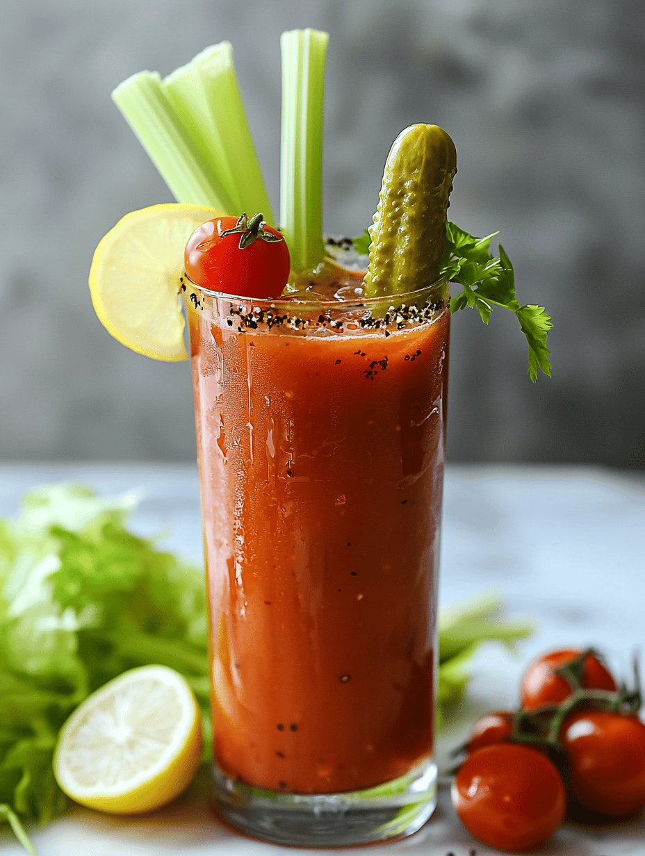 Blood Moon Bliss: A Spooky Twist on the Classic Bloody Mary
