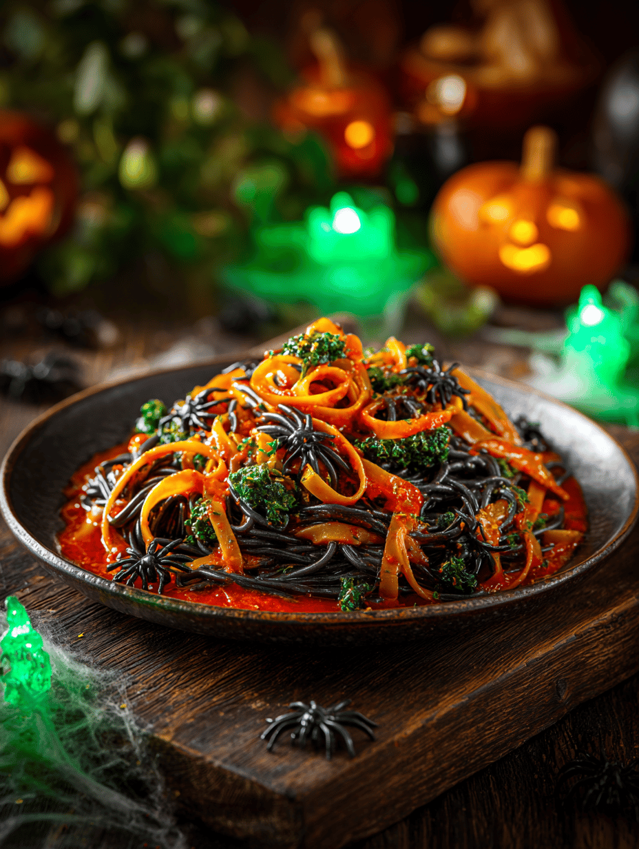 Spooky Goodness: The Halloween Pasta That Turns Ordinary into Eerie