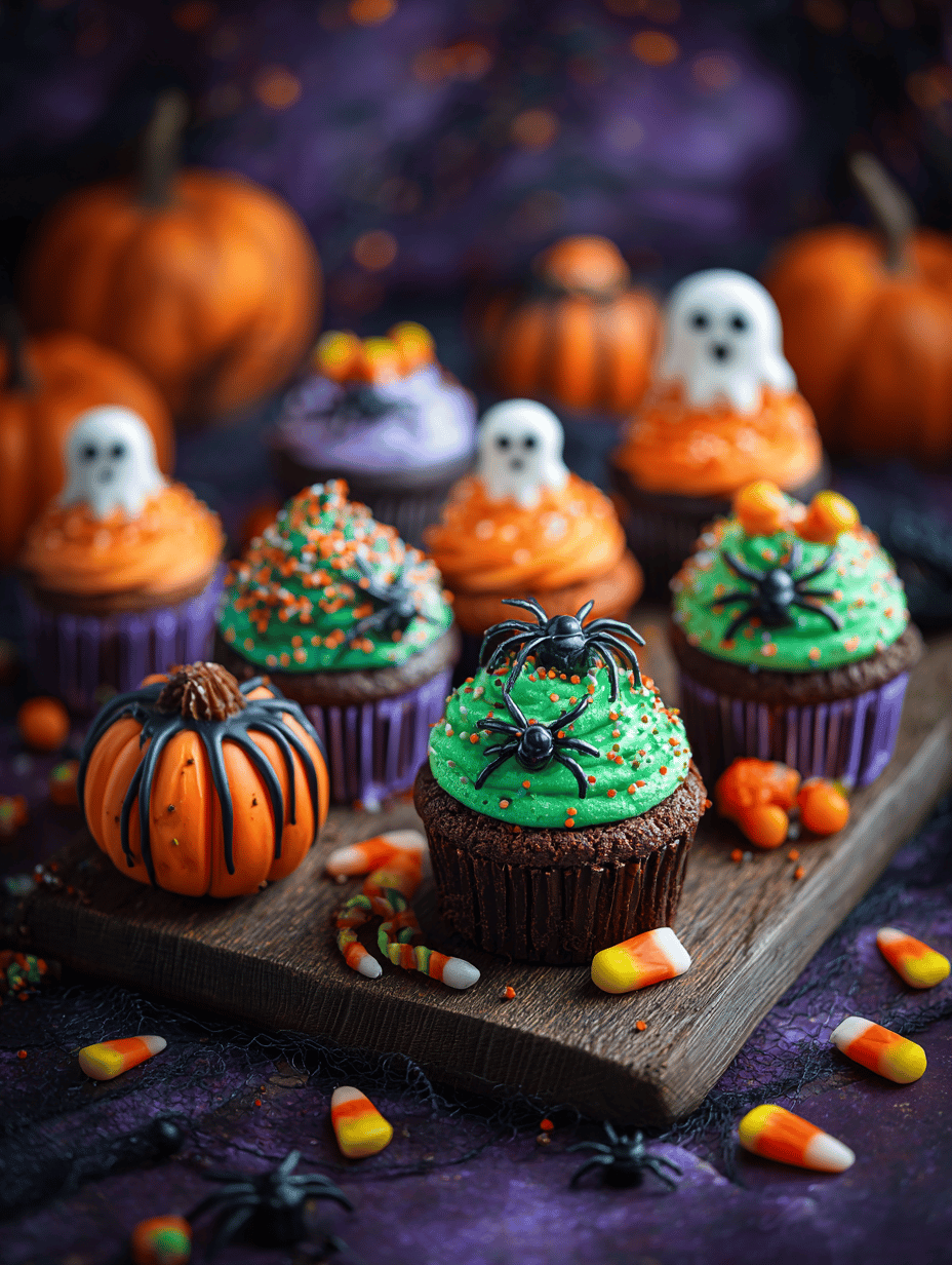 Spooky Cupcakes: A Playful Twist on Halloween Classics