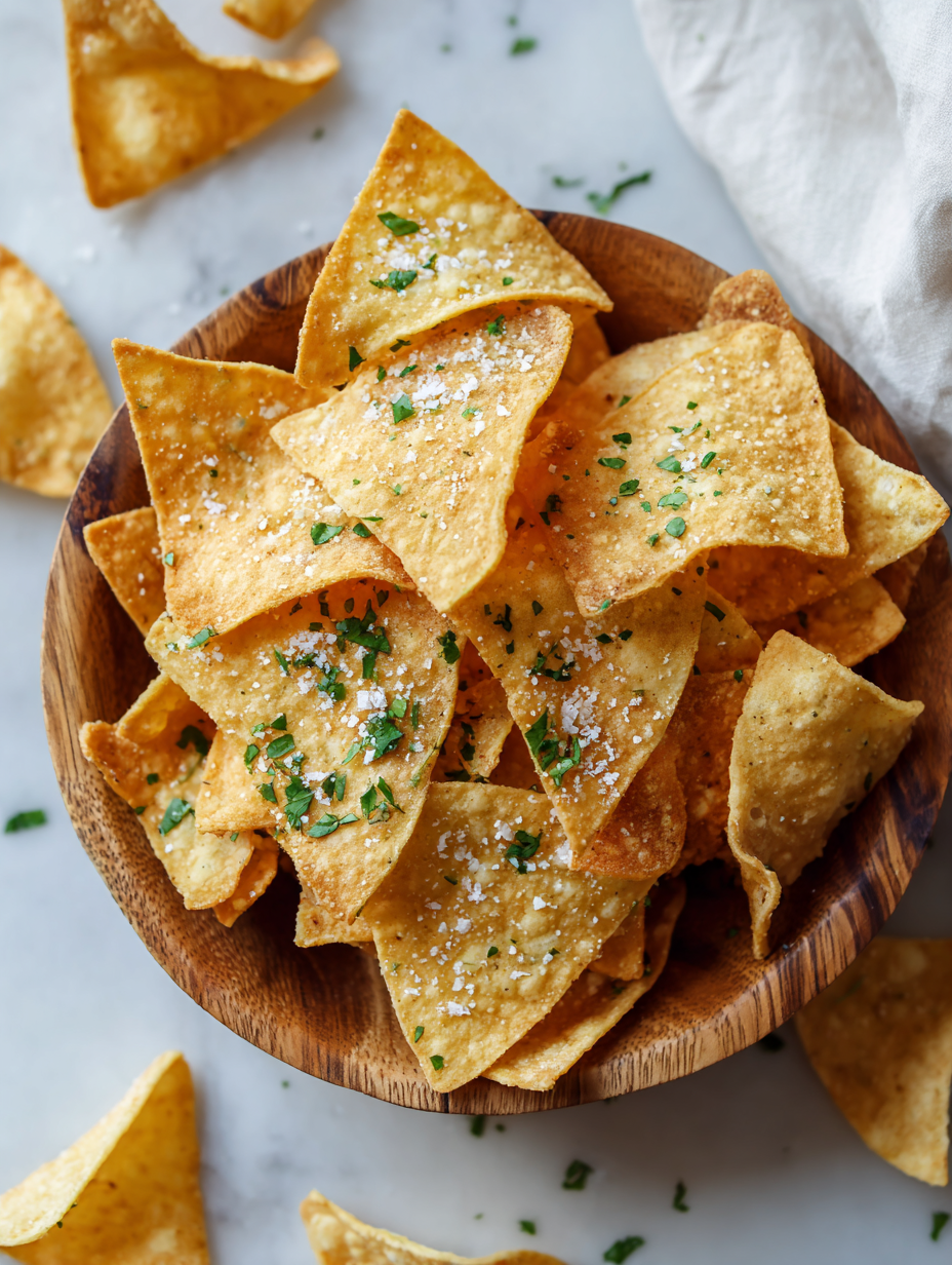 Baked Tortilla Chips Recipe