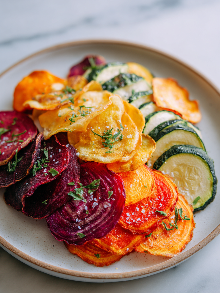 Baked Veggie Chips Recipe